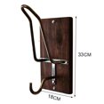 thumbnail image 2 of Motorcycle Helmet Rack And Jacket Hook Wall Mount Display Motorcycle Stand Helmet Rack Hanger Rack, 2 of 5