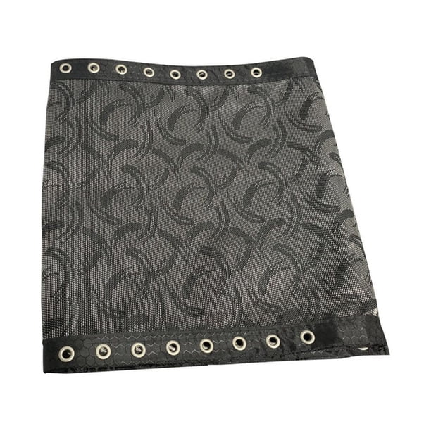Wosthever Paño de repuesto para salón, funda protectora cómoda y transpirable, Protector de silla estable resistente al desgaste, pícnic al Juegos de muebles de jardín Negro
