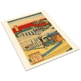 thumbnail image 3 of Print: Tokyo Ueno Yama Shita Yori Nakasendo Ofuku Jokitetsudo No Zu, 1885, 3 of 4