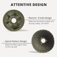 thumbnail image 3 of VANDROOP Collapsible Coffee Dripper, Silicone Reusable Pour Over Coffee Dripper for Camping, Business Trip, Home＆Office, Single Pour Over Coffee Maker (Green, 1-2 Cup), 3 of 7