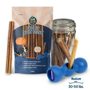 Angle View: Bow Wow Labs Bully Buddy Bully Stick Holder for Dogs Starter Kit, Medium