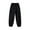 Black, variant on Corduroy Pants Women Fall/Winter Drawstring Elastic Waist Loose Bunched Feet Thick Pants Sweatpants for Women with Pockets
