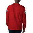 thumbnail image 2 of Men's Starter Red Kansas City Chiefs Clutch Hit Long Sleeve T-Shirt, 2 of 2