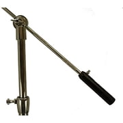 CYMBAL BOOM STAND Chrome Heavy Duty 1 Thick Adjustable Double Braced Tripod