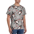 thumbnail image 5 of Rocae Halloween Gnome for Men's Moisture-Wicking Crew Tee - T-Shirt for Sports, Outdoor Activities, and Casual WearMedium, 5 of 9