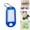 BU1,0.78"x1.85", variant on Luysn Key Tags with Labels,Plastic Key Tags with Rings Key Chain Label for Name Luggage Bags Backpack and office Key Labels Writable Paper Card Stick Tags Luggage Identification Tags 0.78"X1.85"