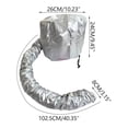 thumbnail image 3 of Hair Dryer Cap with Adjustable Drawstring, Lightweight Fabric Warm Air Circulation, Compact Foldable Design for Hair Styling and Treatment, Small/Large Vent Options, 3 of 7