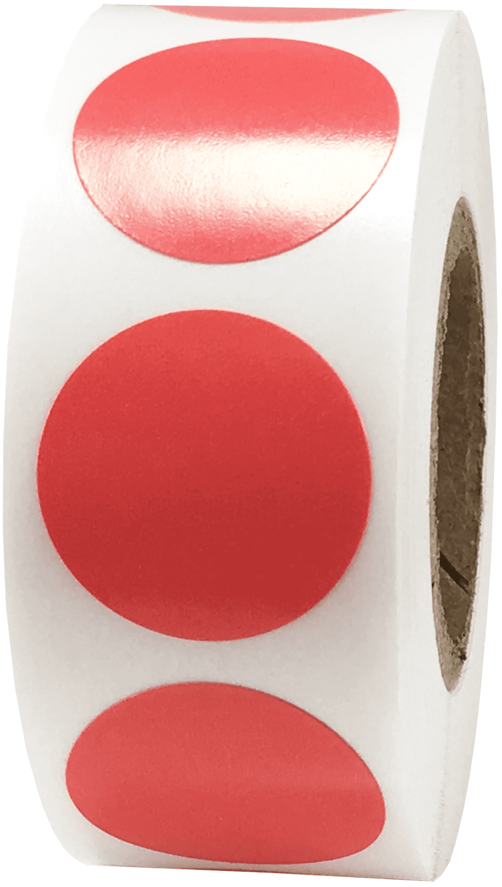 Inventory Labeling 500 Pieces/ Roll 2000 Pieces Dot Stickers Colored Circle Round Removable Color-Code Dots Stickers Label Rolls Label Sticker for Office Red, Pink, Yellow, Green 