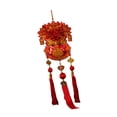 thumbnail image 1 of Adorno colgante de año Nuevo chino 2026, adorno colgante oriental reutilizable, decorativo para reuniones festivas y ventanas., 1 of 9