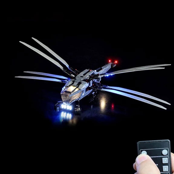LYBMTWF LED Lighting Kit Compatible with Lego 10327 Dune Atreides Royal Ornithopter (NOT Include The Model Bricks)