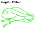 thumbnail image 2 of Children Adjustable Cotton Skipping Rope With Wooden Handle For Fitness Training/outdoor Activity Orange Giraffe, 2 of 5