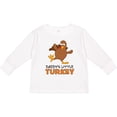 thumbnail image 3 of Inktastic Daddy's Little Turkey Boys or Girls Long Sleeve Toddler T-Shirt, 3 of 5
