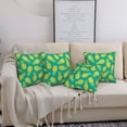 thumbnail image 7 of Throw Pillow Covers, Cute Pineapple Pine Green Soft Square Pillow Cases with Invisible Zipper for Couch Bed Sofa, Farmhouse Fall Home Decor 20"x20", 7 of 7