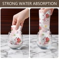 thumbnail image 6 of 4 Pcs Funny Kitchen Towels,Pink Cow Strawberry Flower Pattern Microfiber Dish Towels,Kitchen Tea Towels,Kitchen Towel Set (18" X 26"), 6 of 7