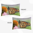 thumbnail image 2 of Cauagu A monarch butterfly Print Pillow Covers with Envelope Closure,1PC Pillow Cases Decorative Pillow Case for Bed & Couch, Pillows Not Included-20"x30", 2 of 6