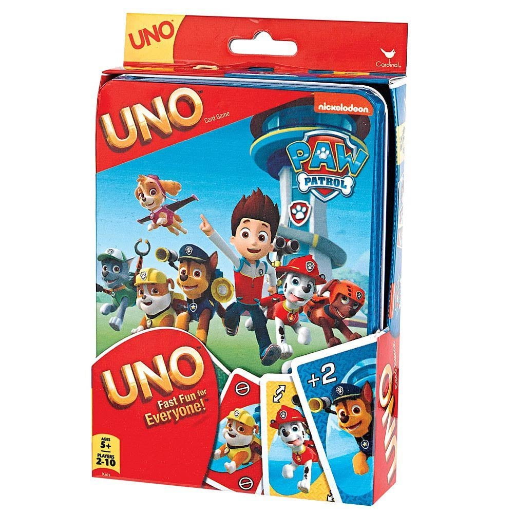 Paw Patrol Uno by, Classic Uno card 