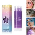 thumbnail image 4 of Sequin Eyeshadow Stick, Multi-Purpose Body Glitter Gel, Long-Lasting Glossy Three-Dimensional Makeup Highlight, Natural Safe Ingredients, Easy Application for Eyes Lips and Cheeks, 4 of 7
