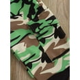 thumbnail image 6 of JBEELATE Infant Kids Baby Girl 2Pcs Clothes Set Sleeveless Letter Printed High Neck Halter Tops with Camouflage Long Pants, 6 of 6
