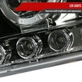 thumbnail image 5 of Dual Halo Projector Headlights (Chrome Housing/Clear Lens) Made for and Compatible with 1997-2004 Ford F-150 / 1997-2002 Expedition, 5 of 9