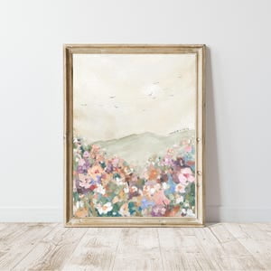 Kiloa Christian Wall Art Print: Matthew 6 Floral Quote - Faith Decor, 8x12 UNFRAMED