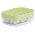 thumbnail image 1 of Molde para cubitos de hielo de 6 compartimentos, ideal para el verano, ideal para el hogar, color verde., 1 of 12