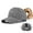 Grey, variant on Women’s Ponytail Baseball Cap Mountain Embroidered Detail Hat Vintage Washed Adjustable Outdoor Sports Hat