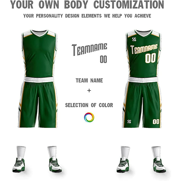 Custom Basketball Jersey Uniform for Men/Women/Youth 90s Shirt  Personalized Printed Team Name Number Logo : Clothing, Shoes & Jewelry