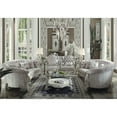 thumbnail image 4 of ACME Versailles Sofa with 5 Pillows in Ivory Velvet and Bone White, 4 of 5