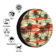 thumbnail image 5 of Rv Spare Tire Cover 17 inch - River Coconut Tree Tire Covers for Trailers, Adjustable Camper Spare Tire Cover, 5 of 7