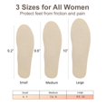 thumbnail image 2 of Plantillas LanJe de cuero barefoot con soporte de arco, talla mediana 7.5-9, 2 of 6