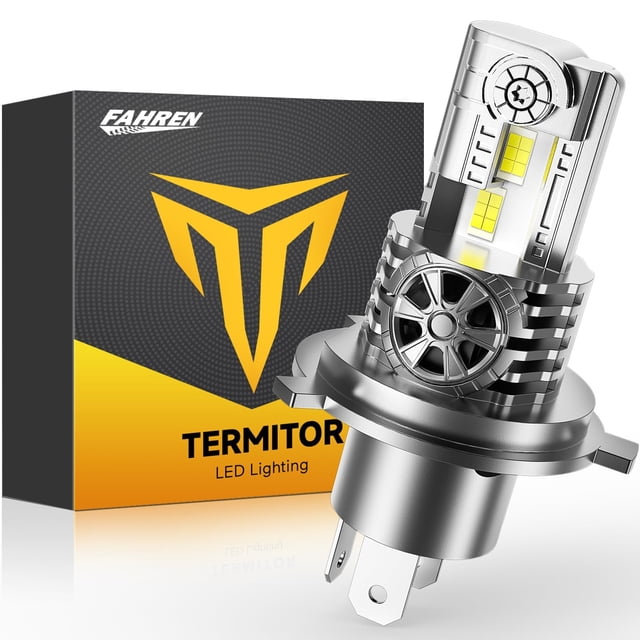 Bombilla LED Termitor H4/9003/HB2 18000LM 6500K para motocicleta