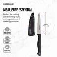 thumbnail image 3 of Cuchillo multiusos Farberware Edgekeeper de 11 cm con autoafilable, 3 of 7