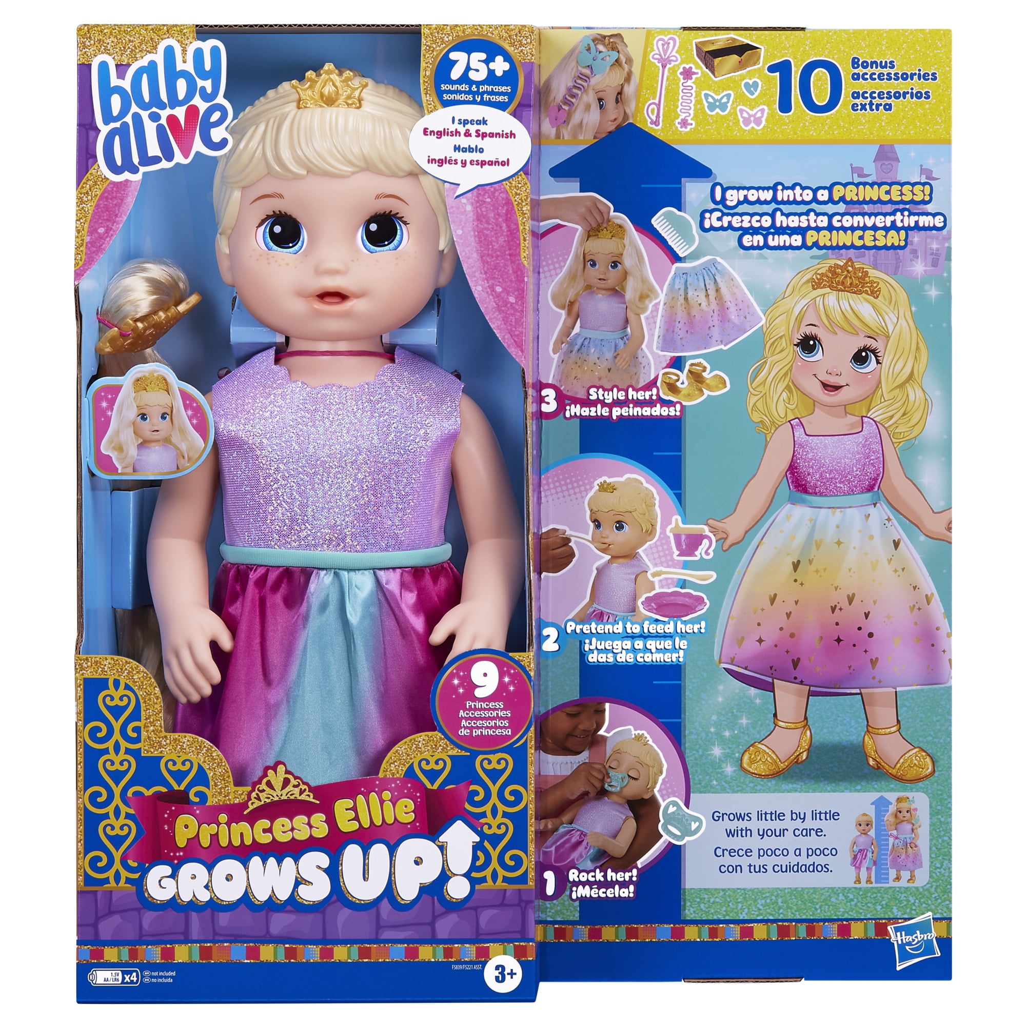 Jual Baby Alive Princess Ellie Grows Up Blonde | Indonesia - View #5