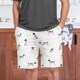 thumbnail image 7 of FREEAMG Bald Eagle On American Flag Patriotic USA Design Men's Pajama Pants Shorts Sleepwear Lounge Pajama Bottoms, 7 of 7
