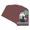 Maroon Red, variant on Raspberry Red Picture Frame Mat for 8x11 Frames - Oval Opening for 5.5x8.5 Photos - 1 Mat