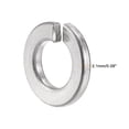 thumbnail image 3 of Parts Washer,Hardware Nuts,Washers,Split Lock Washer, 1/4-Inch 304 Stainless Steel Spring Lock Washer 50pcs, 3 of 5