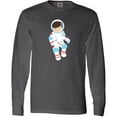 thumbnail image 3 of Inktastic Cute Boy, Astronaut, Cosmonaut, Space Flight Long Sleeve T-Shirt, 3 of 5