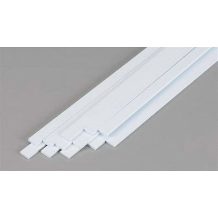 Styrene Dimensional Strips .060in x .250in x 24in (12) Evergreen