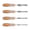 3, variant on Lynono 4Pcs Multifunctional Woodworking Carving Chisels Set High Hardness Carving Cutter Flat Chisels Multiple for Professional