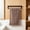 Coffee, variant on Classic Windowpane Plaid Hand Towel, 13.3x28.7 Inch Soft Cotton Blend Bath Cloth with Woven Grid, 1 Pack