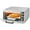 Sliver-1800W, variant on 12 Inch Electric Pizza Oven,1100W Countertop Pizza Oven,Commercial Pizza Maker with Removable Handle, Stainless Steel Electric Pizza Maker With Adjustable Timer & Easy-Clean Crumb Tray