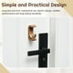 thumbnail image 3 of Timbre de Puerta de Madera, Campana de Tendero, Alerta de Entrada con Latón, 7.5 x 4 x 3 cm, Timbre de Apertura de Puerta Montado en Pared para Hogar, Oficina, Tienda, 3 of 7