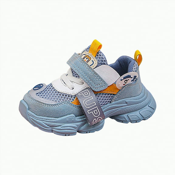 Hessimy Toddler Girl Mesh Jogger Sneakers Sport Shoes Casual Shoes Kids Shoes Baby Shoes (Blue,11)