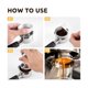thumbnail image 4 of Portafiltro de café WEIHJMXG Mango sin fondo 51 mm Anillo dosificador, 4 of 5