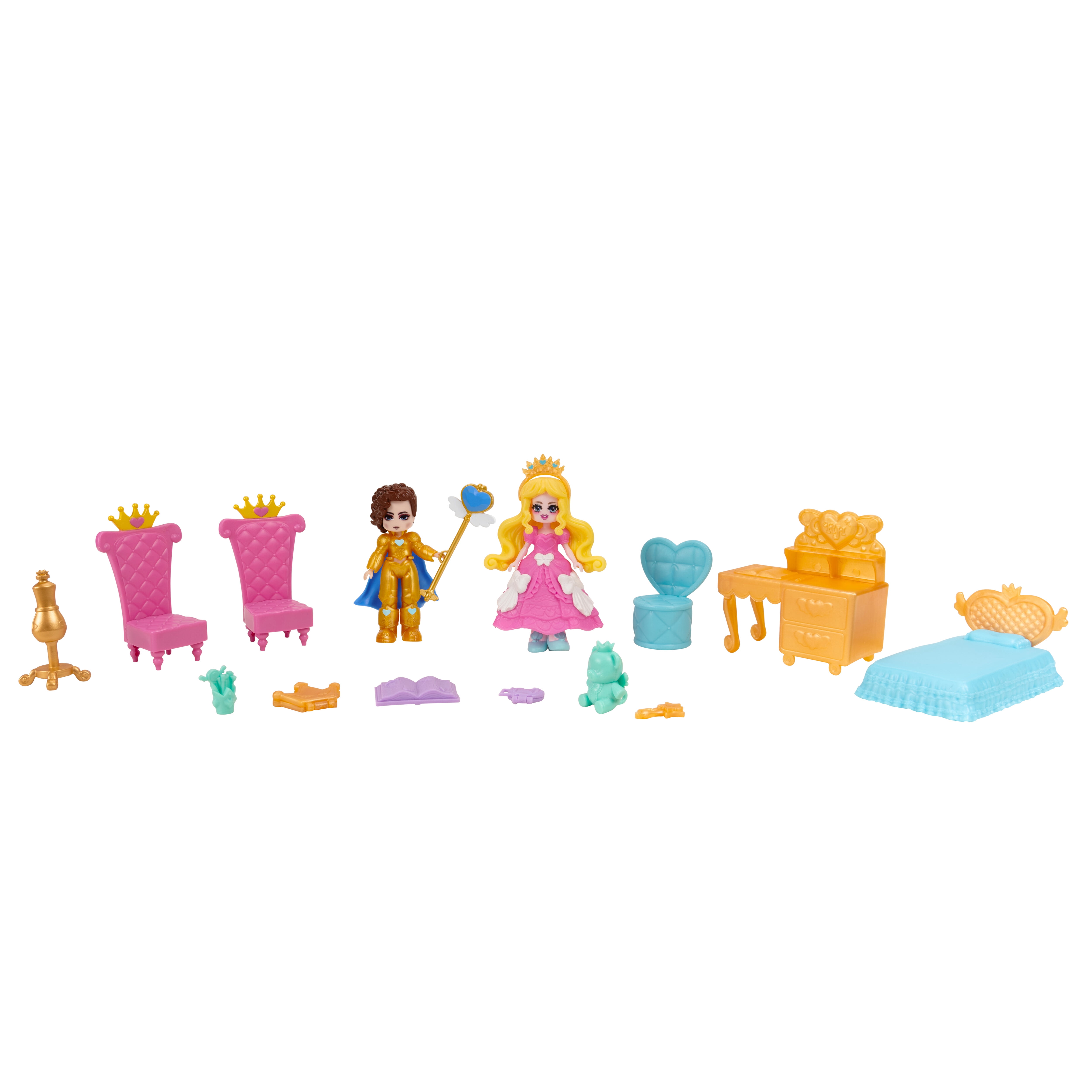 Royale High Castle Campus Playset - (2) Exclusive Dolls, 3 Floors to Explore with 360° Play - 19 Accessories - Virtual Item Code Included - Ages 5+