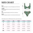 thumbnail image 2 of Kdxio Autumn Maple Leaves 1 Print Women's 2 Piece High Waisted Wrap Spaghetti Strap Summer Swimsuit Bikini Set-XX-Large, 2 of 5