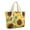 Sunflowers Bouquet, variant on Tote Bag for Women - Sunflowers Bouquet Shoulder Bag - Large Utility Work Duffle Bag with Zipper Handbag for Travel, Work, Sprots