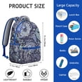 thumbnail image 6 of Paisley Print Gift Backpack - Spacious School Bookbag for College Students, Waterproof Laptop Backpack, Stylish Paisley Design for Women & Men, 6 of 6