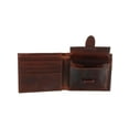 thumbnail image 3 of CTM  Pull Up Leather Bifold Wallet with Coin Pocket (Men), 3 of 6