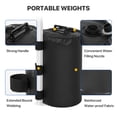 thumbnail image 3 of EAGLE PEAK 88 lb Black Water Weight Bags Outdoor Canopy Weights, Fits Tents & Gazebos (4 Count), 3 of 7